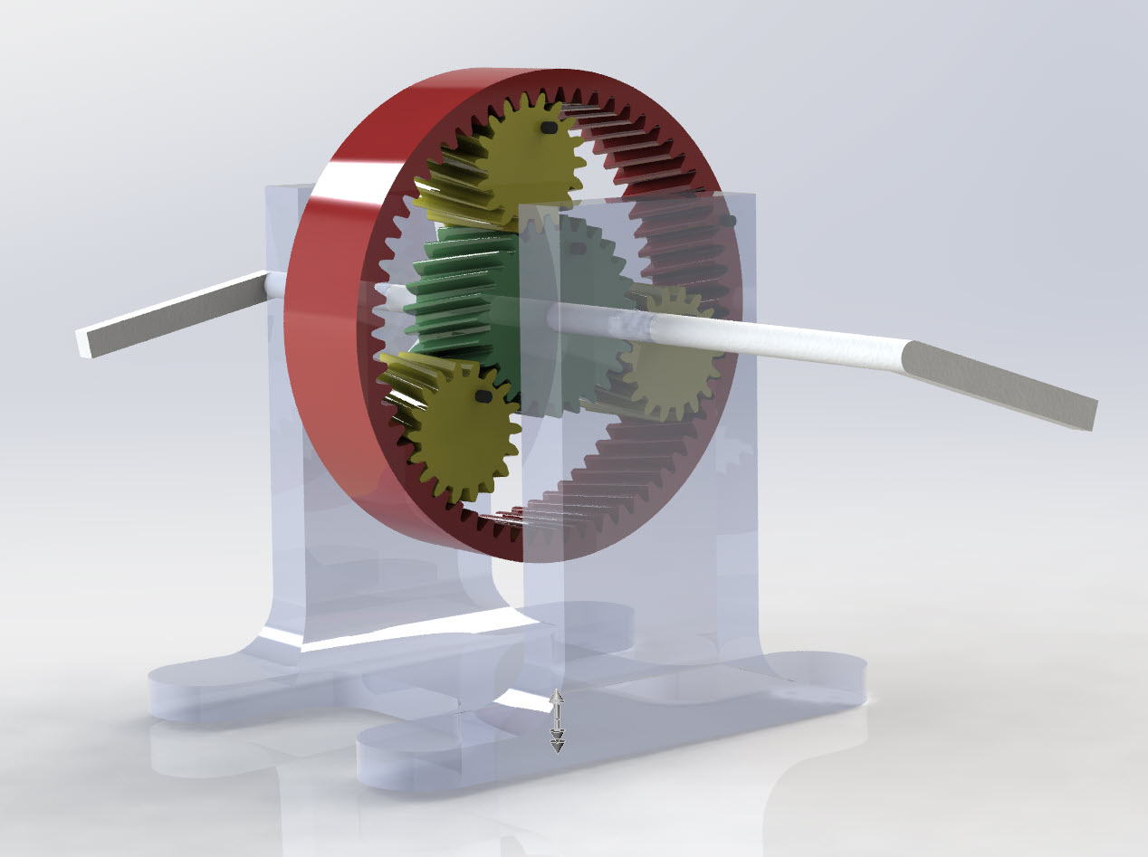 Planetary gearset render